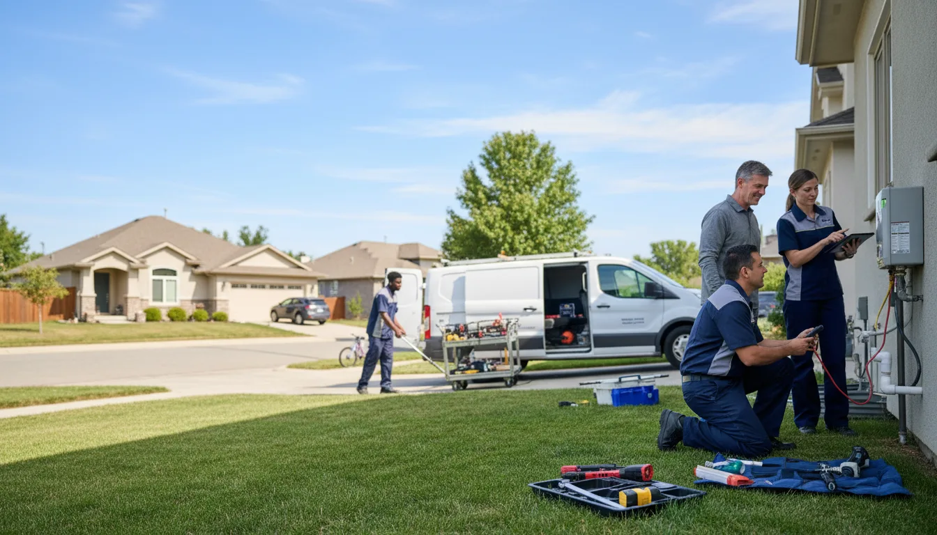 Tankless water heater service in Centerport, PA